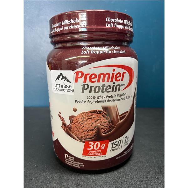 Lot of 1 Tub of Premier Protein Whey Powder - Chocolate Milkshake - 697g