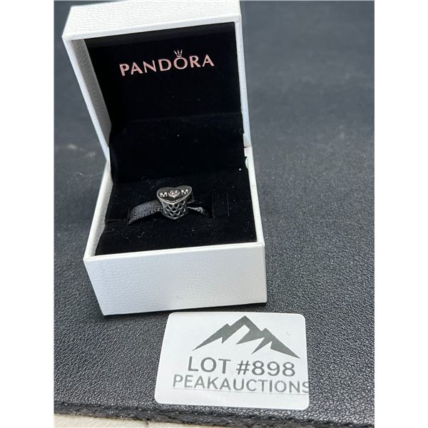 Lot of 1 Pandora "Mom" Charm