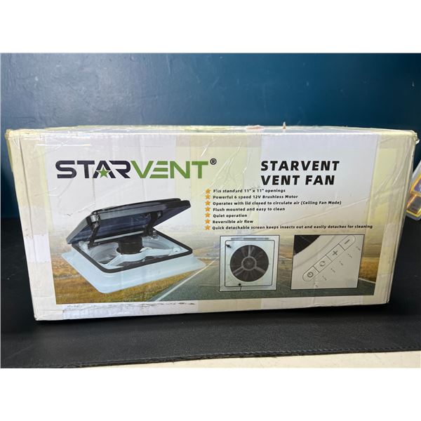Lot of 1 Starvent Roof Vent Fan for RV's