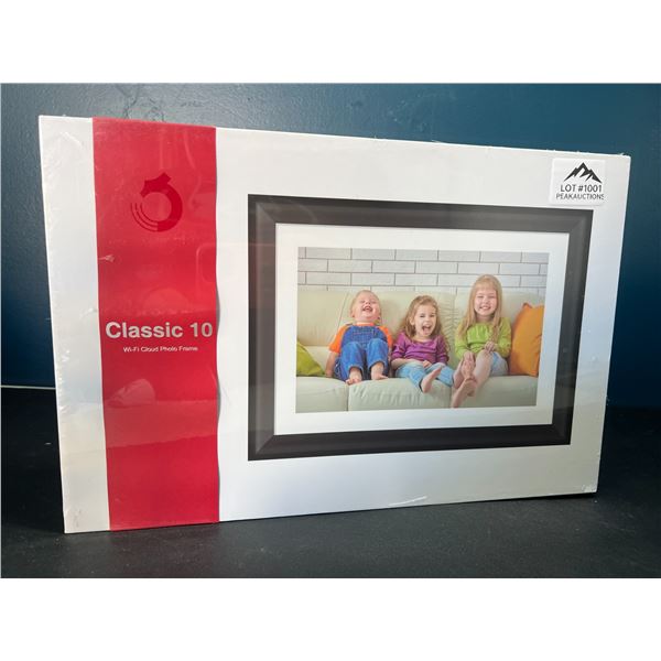Lot of 1 DragonTouch Classic 10 Wi-Fi Cloud Digital Photo Frame - BRAND NEW SEALED!