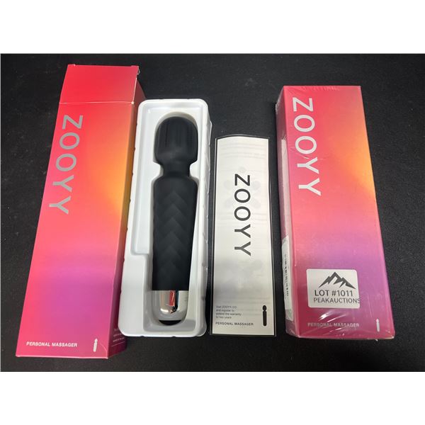 Lot of 2 Zooyy Rechargeable Personal Massagers/Adult Sex Toys for Women - Quiet & Waterpoof