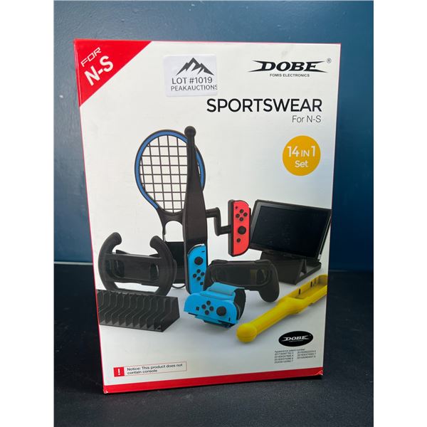Lot of 1 14-in-1 Sportswear Accessory Kit for Nintendo Switch
