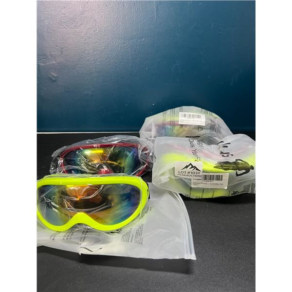 Lot of Ski/Snowboarding Goggles - 6PCS