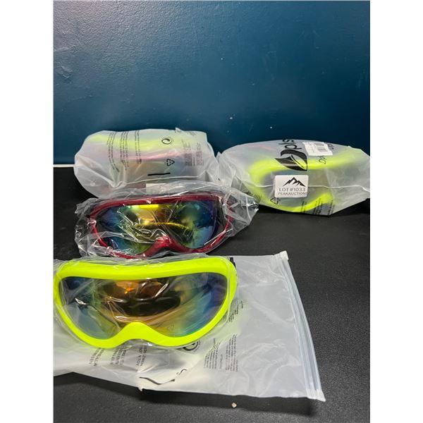 Lot of Ski/Snowboarding Goggles - 6PCS