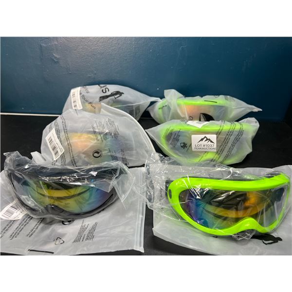 Lot of Ski/Snowboarding Goggles - 6PCS