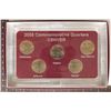 Image 1 : 2008-D 5 COIN COMMEMORATIVE QUARTER SET IN BOX