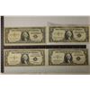 Image 1 : 1935-F, 35-H, 57 & 57-A US $1 SILVER CERTIFICATES