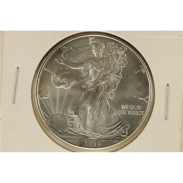 2014 AMERICAN SILVER EAGLE BRILLIANT UNC