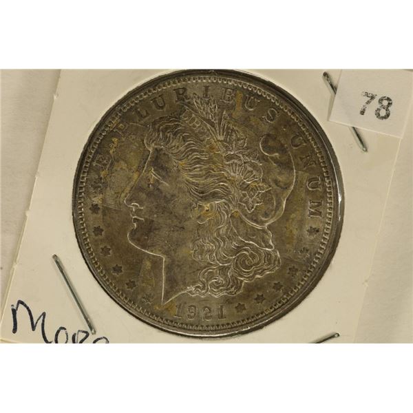 1921-D MORGAN SILVER DOLLAR WATCH FOR OUR NEXT