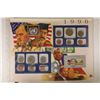 Image 1 : 1999 US MINT SET (UNC) P/D ON LARGE INFO CARD