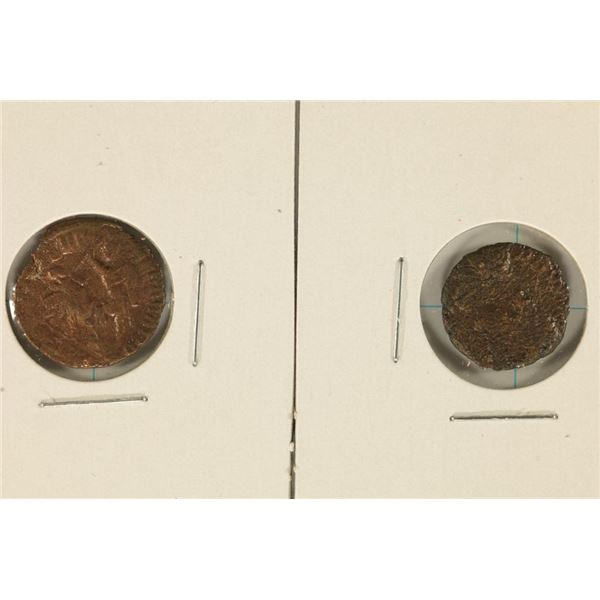 2 ROMAN ANCIENT COINS