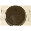 Image 1 : 1864 US 2 CENT PEICE