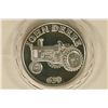 Image 1 : 1 TROY OZ. .999 FINE SILVER PROOF ROUND "JOHN