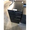 Image 2 : TEKNION BLACK 3 DRAWER PERSONAL STORAGE FILE CABINETS