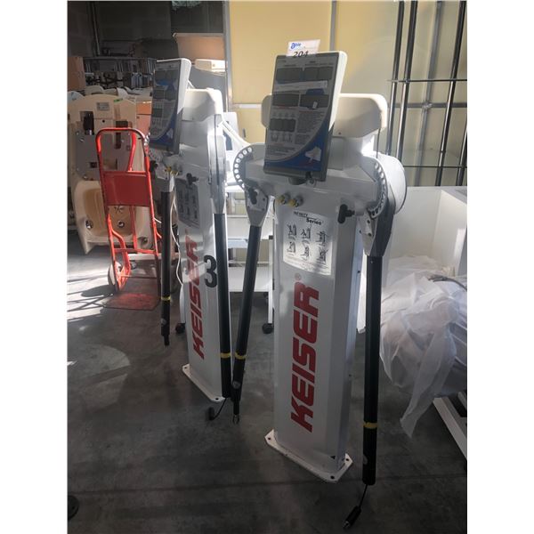 2 KEISER INFINITY CABLE MACHINES