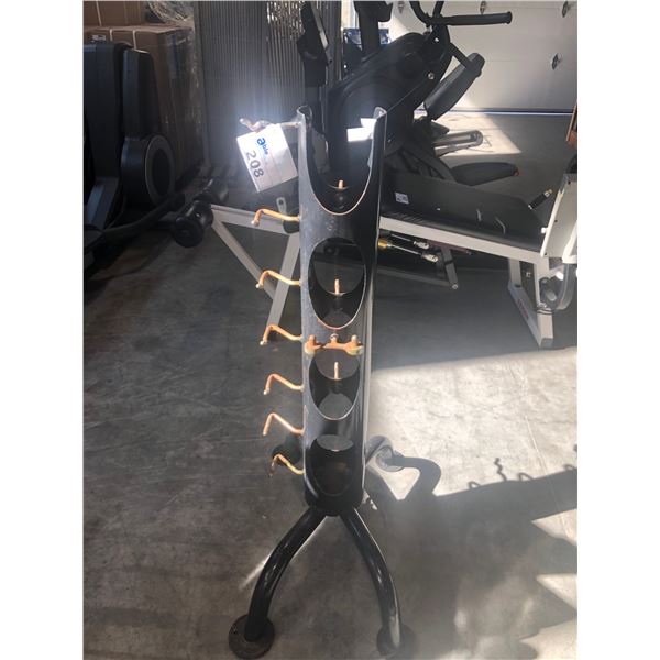 BLACK ACCESSORIES RACK