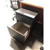 Image 2 : BLACK 2 DRAWER MOBILE PEDESTAL