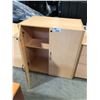 Image 2 : MAPLE 37" X 36" X 24" DOUBLE DOOR CABINET