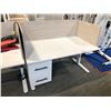 Image 2 : PRIME CABLES ERGO 52"W ELECTRIC SIT/STAND ENCLOSED PROGRAMMERS DESK