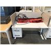 Image 2 : PRIME CABLES ERGO 52"W ELECTRIC SIT/STAND ENCLOSED PROGRAMMERS DESK