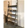 Image 2 : RUSTIC 91"H X 36" W LADDER BOOKCASE