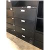 Image 1 : BLACK 4 DRAWER LATERAL FILE CABINET