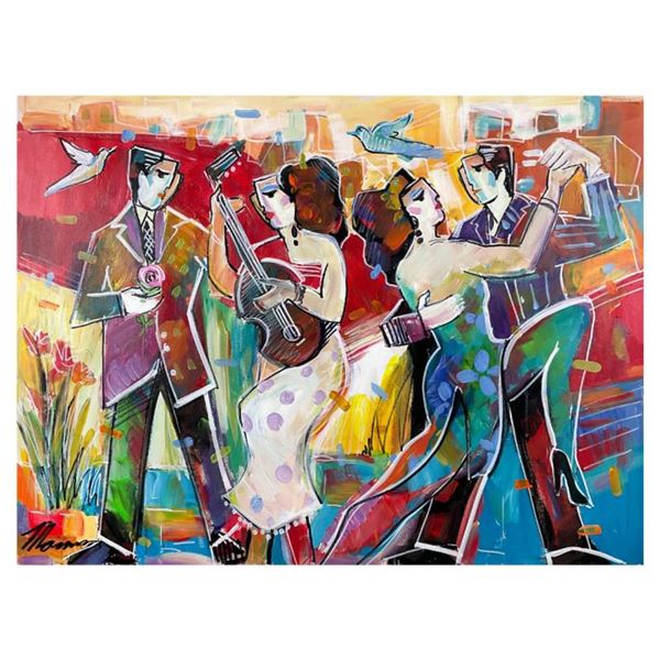 Isaac Maimon Original Acrylic on Canvas