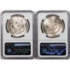 Image 2 : Lot of (2) 1921 $1 Morgan Silver Dollar Coins NGC MS63