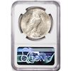 Image 2 : 1922 $1 Peace Silver Dollar Coin NGC MS63