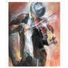 Image 1 : Lena Sotskova "Street Musician" Limited Edition Giclee on Canvas