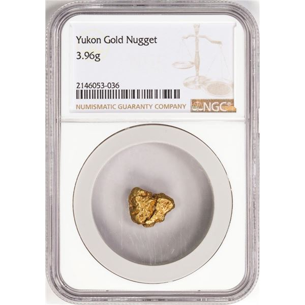 3.96 Gram Yukon Gold Nugget NGC Graded
