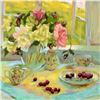 Image 2 : S.Burkett Kaiser "Spring Roses" Limited Edition Giclee on Paper