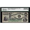 Image 1 : 1873 $100 Gem City Business College Quincy IL Obsolete Note Legacy Ch. About New 55PPQ