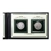 Image 1 : 1878 & 1921 First & Last Year $1 Morgan Silver Dollar Coin Set