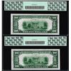Image 2 : Lot of (2) Consecutive 1934 $20 Federal Reserve Notes PCGS Choice About New 58PPQ