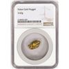 Image 1 : 3.62 Gram Yukon Gold Nugget NGC Graded