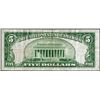 Image 2 : 1929 $5 Federal Reserve Bank Note Philadelphia