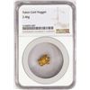 Image 1 : 2.46 Gram Yukon Gold Nugget NGC Graded