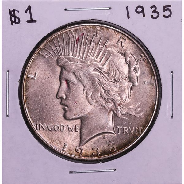 1935 $1 Peace Silver Dollar Coin