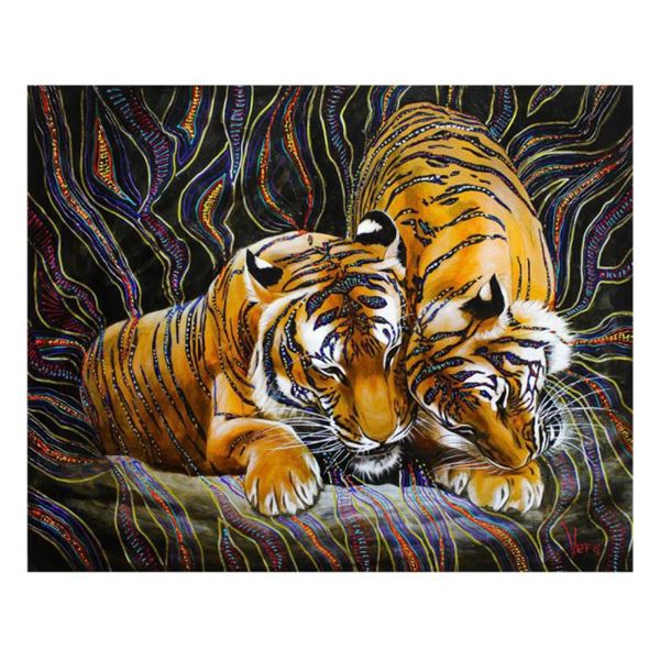 Vera Goncharenko "Showing Some Love" Original Oil on Canvas