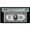 Image 1 : 1934A $20 Federal Reserve Note Chicago Fr.2055-G PMG Choice Uncirculated 64EPQ