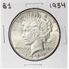 Image 1 : 1934 $1 Peace Silver Dollar Coin
