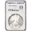 Image 1 : 1988-S $1 Proof American Silver Eagle Coin NGCX Proof 9.9 Ultra Cameo