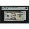 Image 1 : 2006 $20 Federal Reserve Fold Over Error Note Fr.2093-L PMG Ch. Extremely Fine 45EPQ