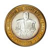 Image 1 : .999 Fine Silver Hilton Starlight Las Vegas $10 Casino Limited Edition Gaming Token