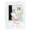 Image 2 : Peter Max "Neo Pop Series (Neo R2F83)" Original Mixed Media on Paper