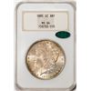 Image 1 : 1885-CC $1 Morgan Silver Dollar Coin NGC MS64 CAC Great Color Old Fatty Holder