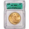 Image 1 : 1925 $20 St. Gaudens Double Eagle Gold Coin ICG MS63