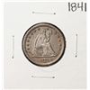 Image 1 : 1841 Seated Liberty Quarter Coin