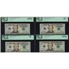 Image 1 : Lot of (4) 2004 $20 Federal Reserve STAR Notes Fr.2090-G* PCGS Graded